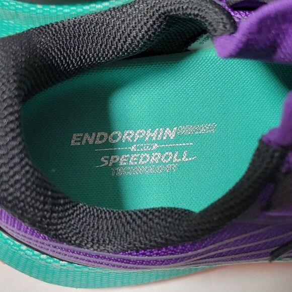 Saucony Endorphin Trail Running Shoes Women Sz 12 PWRTRAC S10647-20 Concord NEW - Picture 11 of 12